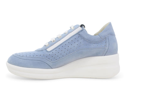 Melluso Donna Scarpe basse Pelle R20250W-237929 Blu